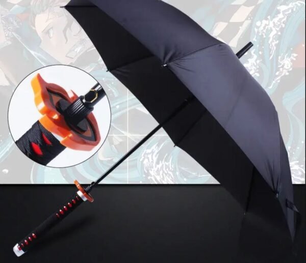 Demon Slayer: Kyojuro Rengoku v2 Flame Umbrella