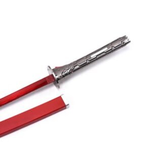 Crimson High-Frequency Katana – Fan-Made Sci-Fi Blade
