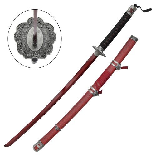 🔴 Crimson Bloom Katana – Fan-Made Shinobi Blade